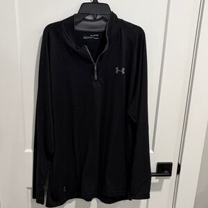 Under Armour Black Quarter Zip Top XXL